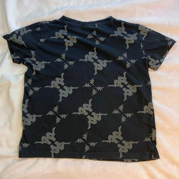 💛2FOR$12 Kappa Kids Logo Print Black T-Shirt - Picture 6 of 6